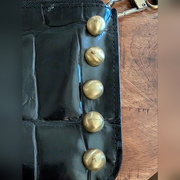 2 Prune leather wristlets / clutch purses - Picture 4 of 16